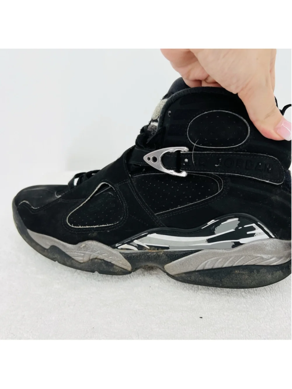 Air Jordan 8 Retro Chrome (2015) 305381-003 Men's 10.5